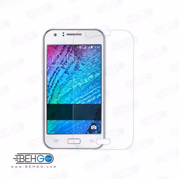 گلس بی رنگ و شفاف یا محافظ صفحه نمایش شیشه ای Glass Screen Protector samsung j1