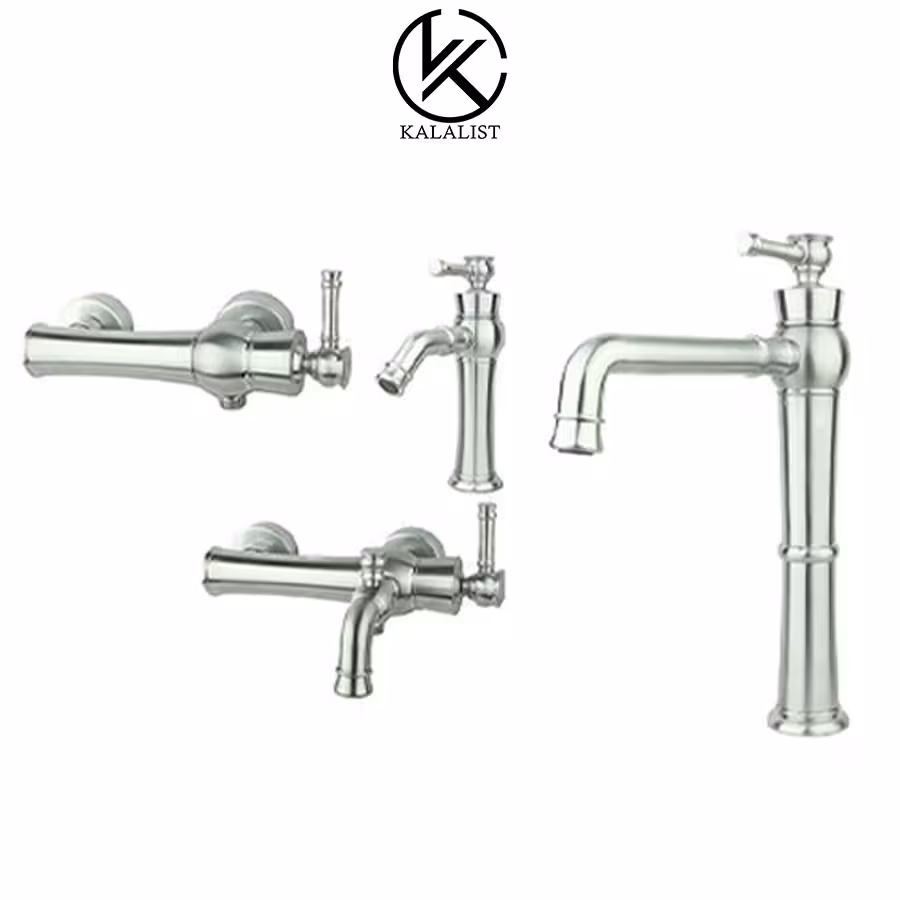 شیرآلات برند راسان مدل الیزه کروم مات