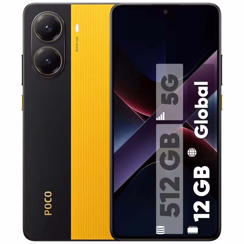 گوشی موبایل شیائومی مدل Poco X7 Pro دو سیم کارت ظرفیت 512 گیگابایت و رم 12 گیگابایت - گلوبال | موبایل آردین