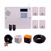 پکیج دزدگیر اماکن سایلکس مدلSG8-S  پارادوکس