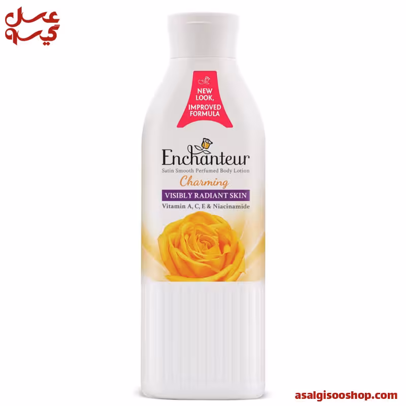 لوسیون بدن انشانتر زردEnchanteur مدل Charming|کد1674
