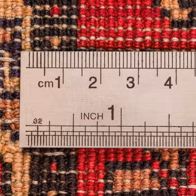 فرش دستبافت دو و نیم متری مدل نقشه بلوچ  کد 72.978