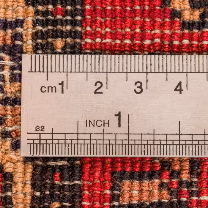 فرش دستبافت دو و نیم متری مدل نقشه بلوچ  کد 72.978