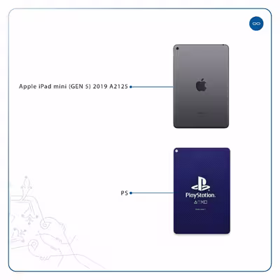 برچسب پوششی ماهوت مدل PS مناسب برای تبلت اپل iPad mini (GEN 5) 2019 A2125