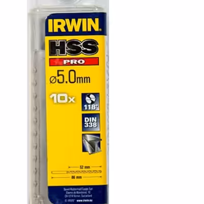  مته آهن اروین مدل 10502281 سایز 5 میلیمتر 