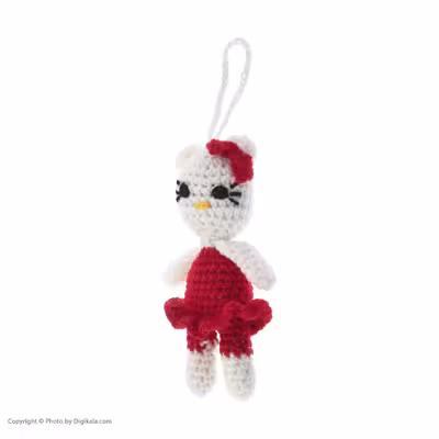عروسک بافتنی مدل کیتی کد 1
