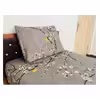 سرویس ملحفه مدل گل یخ یک نفره دو تکه
