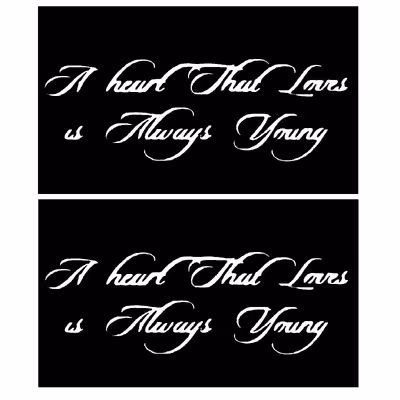 شابلون تتو موقت کد 003 بسته دو عددی