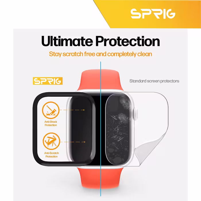 محافظ صفحه نمایش نانو اسپریگ مدل SPG مناسب برای ساعت هوشمند شیائومی LS01 / LS02