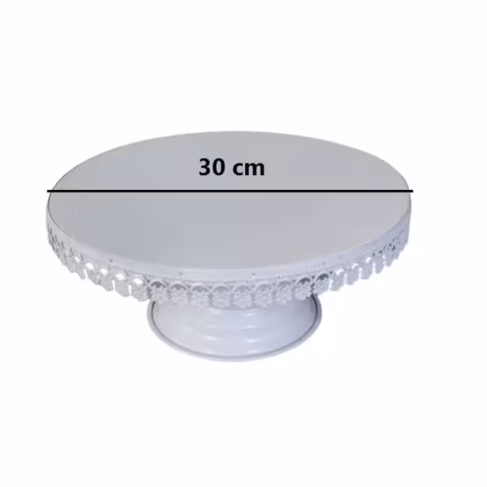 زیره کیک مدل استند طرح حاشیه گل