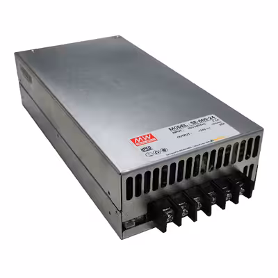 منبع تغذیه سوئیچینگ 24 ولت 25 آمپر مینول پاوران  مدل SE-600-24