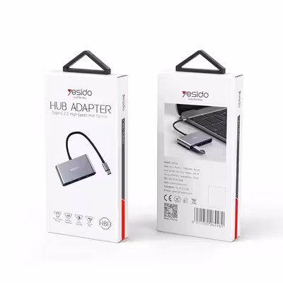 هاب 4 پورت USB-C یسیدو مدل HB13