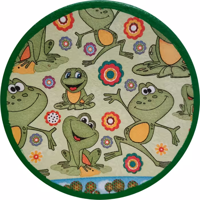 بشقاب دیوارکوب سفالی مدل فانتزی کد 3 مجموعه 3 عددی