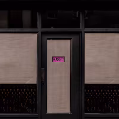 چراغ دیواری نئون دیزاین طرح Close-BL_PN