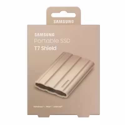 اس اس دی اکسترنال سامسونگ مدل Portable T7 Shield ظرفیت دو ترابایت