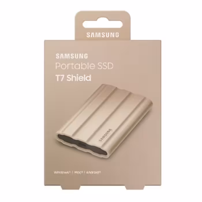 اس اس دی اکسترنال سامسونگ مدل Portable T7 Shield ظرفیت دو ترابایت