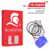 محافظ صفحه نمایش گلادیاتور مدل GWP2000 مناسب برای ساعت هوشمند شیایومی Keislect Lora بسته دو عددی