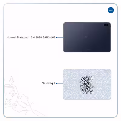 برچسب پوششی ماهوت مدل Nastaliq-4 مناسب برای تبلت هوآوی Matepad 10.4 2020 BAH3-L09