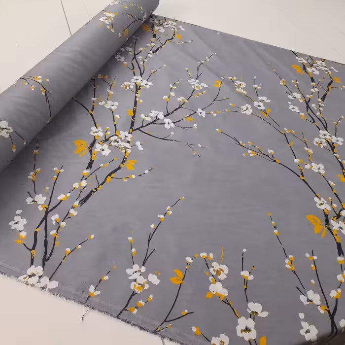 سرویس ملحفه مدل زیپدار شکوفه niki07 کد 195×90 یک نفره دو تکه