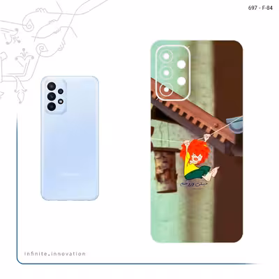 برچسب پوششی ماهوت مدل Meister Eder und sein Pumuckl مناسب برای گوشی موبایل سامسونگ Galaxy A23