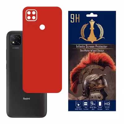 برچسب پوششی اینفینیتی مدل PRO MAX مناسب برای گوشی موبایل شیائومی POCO C3 / REDMI 9C  به همراه محافظ صفحه نمایش و محافظ لنز دوربین