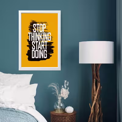 تابلو مدل Start doing کدG7-29