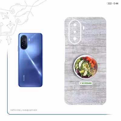 برچسب پوششی ماهوت مدل Im_vegan مناسب برای گوشی موبایل هوآوی Nova Y70 Plus