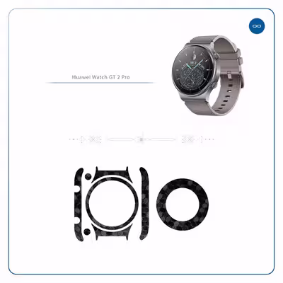 برچسب ماهوت طرح Honey Comb Circle مناسب برای ساعت هوشمند هوآوی Watch GT 2 Pro