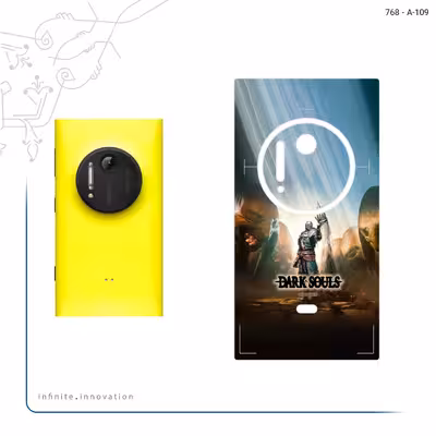برچسب پوششی ماهوت مدل Dark Souls Game Series مناسب برای گوشی موبایل نوکیا Lumia 1020