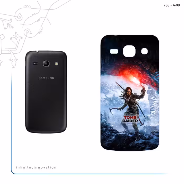 برچسب پوششی ماهوت مدل Tomb Raider Game Series مناسب برای گوشی موبایل سامسونگ Galaxy STAR PLUS 2