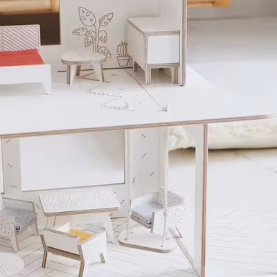 خانه عروسکی مدل as کد 2000