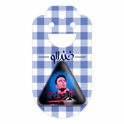 پیکسل خندالو طرح ایلان ماسک مدل مثلثی کد 10915