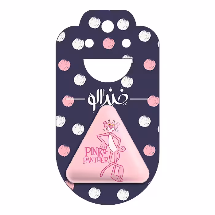 پیکسل خندالو طرح پلنگ صورتی مدل مثلثی کد 1397