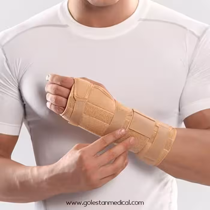 مچ بند آتل دار بلند با زاویه فانکشنال پاک سمن مدل 056