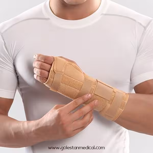 مچ بند آتل دار بلند با زاویه فانکشنال پاک سمن مدل 056