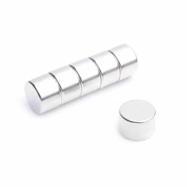 آهن ربا نئودمیوم مدل استوانه ای سایز 15X10 میلیمتر