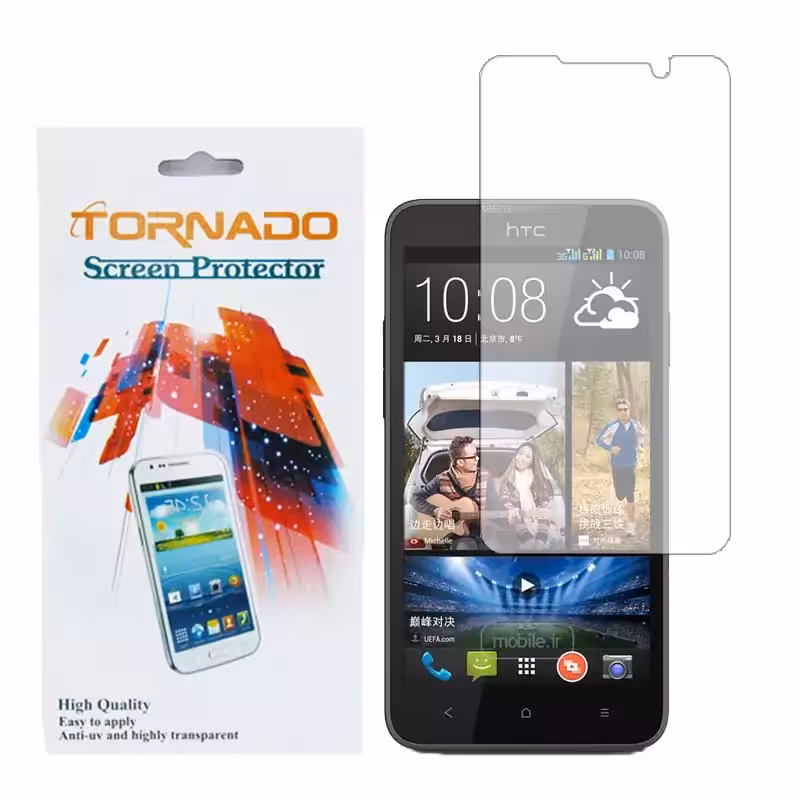 گلس محافظ صفحه نمایش نانوگلس TORNADO مناسب موبایل  HTC D516