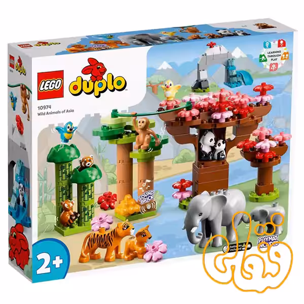 ساختنی لگو داپلو حیوانات وحشی آسیایی Wild Animals of Asia 10974