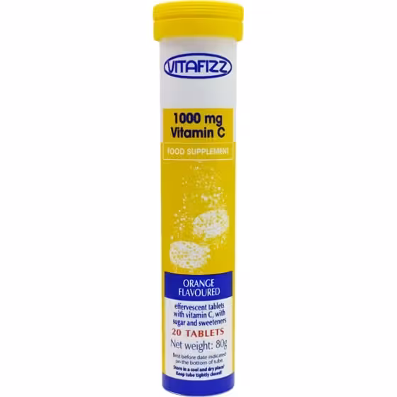 قرص جوشان ويتافيز Vitafizz  Vitamin C 1000