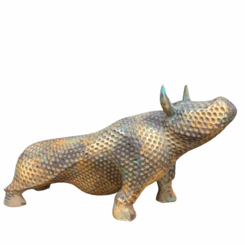 مجسمه طرح بوفالو مدل 2607