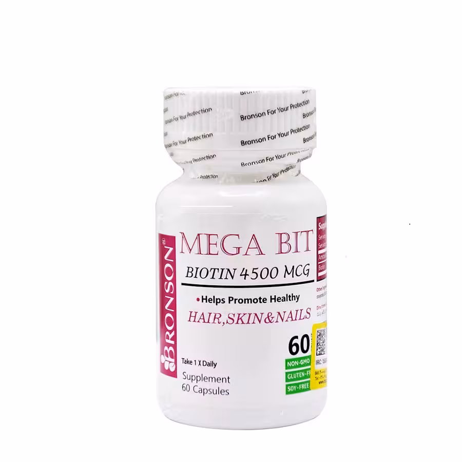 قرص مگابیت 4500 میکروگرم برونسون 60 عدد