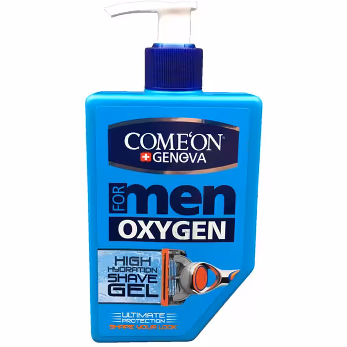 ژل اصلاح ریش مردانه کامان مناسب پوست های خشک تا نرمال 260 میل