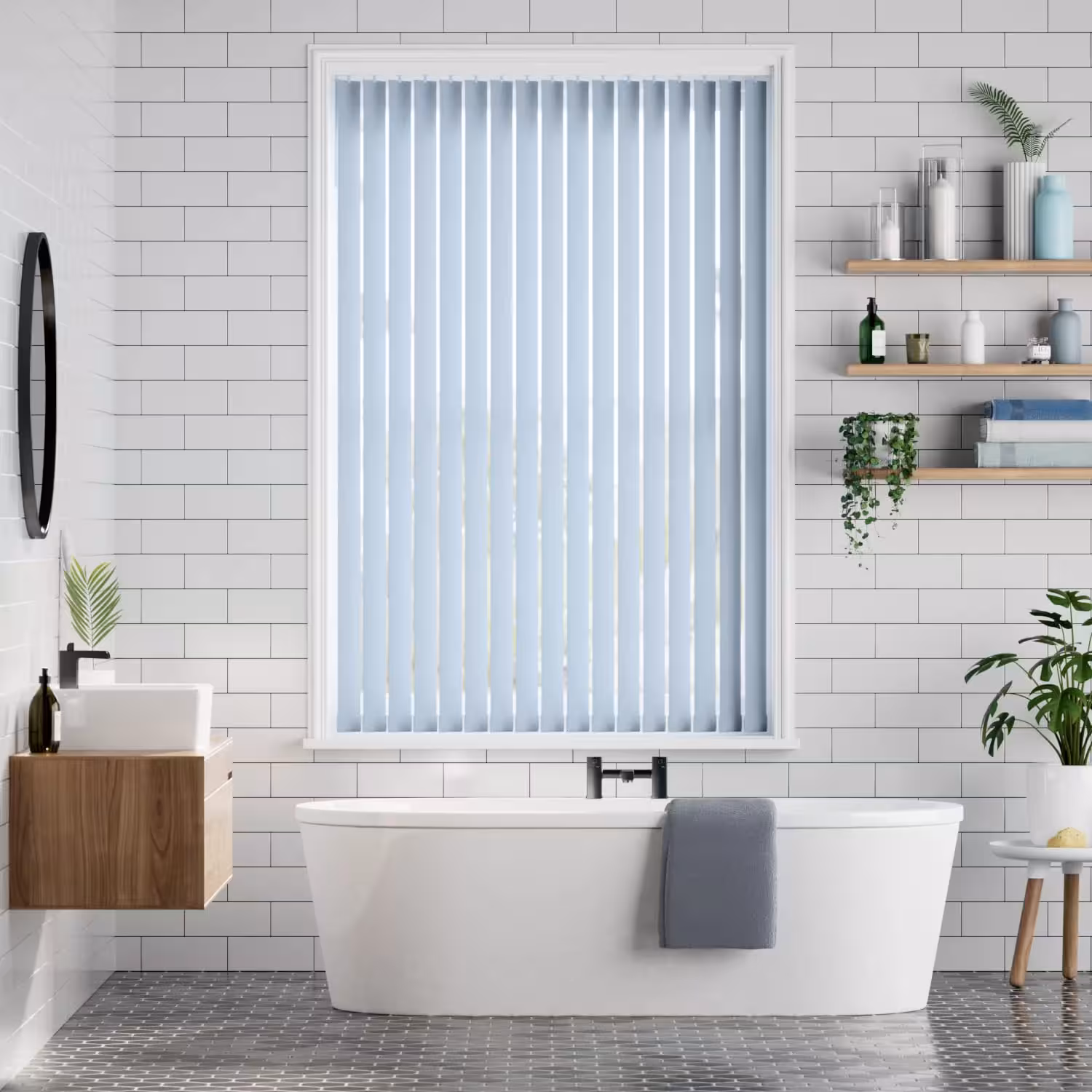 پرده لوردراپه ساده آبی روشن