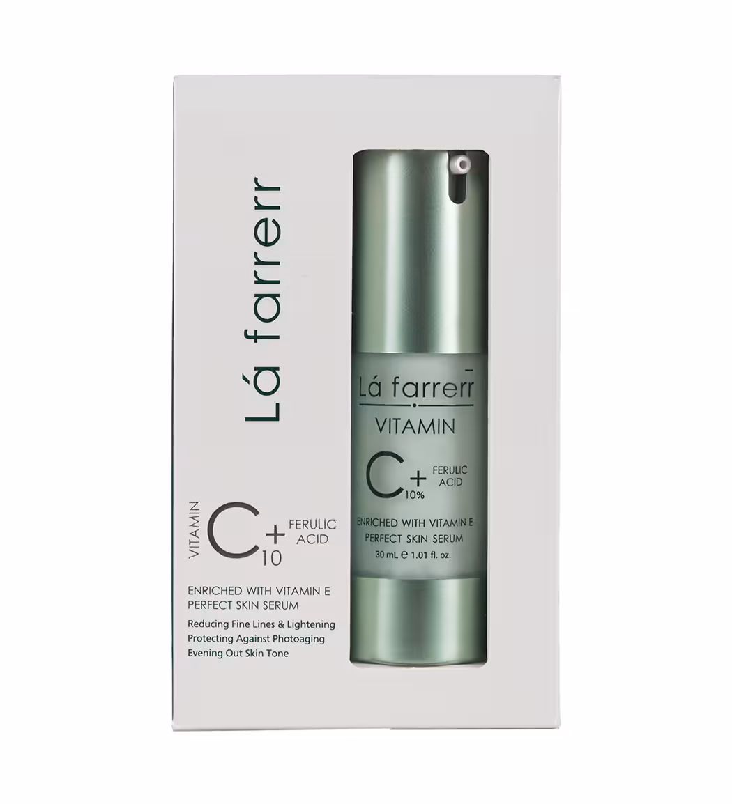 سرم ضد چروک و روشن کننده لافارر مدل Ferulic Acid مناسب انواع پوست حجم 30 میلی لیتر