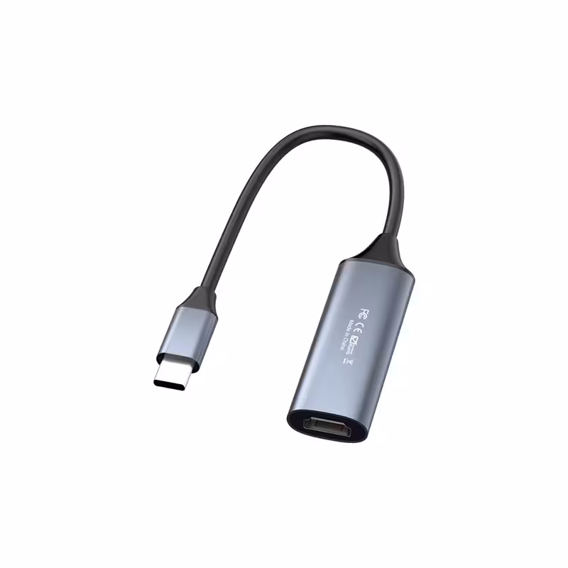 کپچر کابلی TYPE-C USB U3 پک سفید - یاسین کامپیوتر