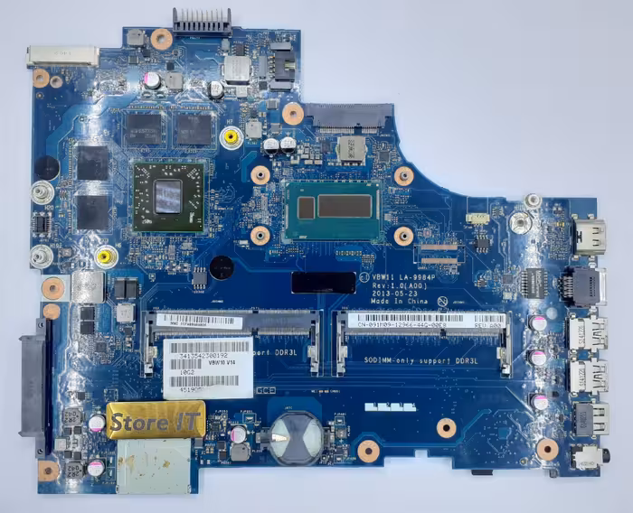 مادربرد لپ تاپ دل Inspiron 17R - 5737 | La-9984p | گرافیکدار | i5 نسل 4
