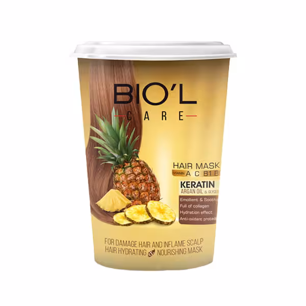 ماسک مو آناناس داخل حمام بیول