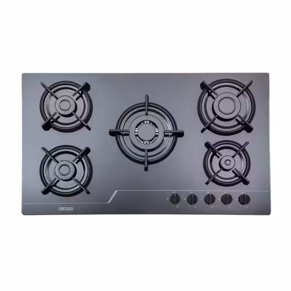 اجاق گاز رومیزی پنج شعله مدل G-5961 استیل البرز