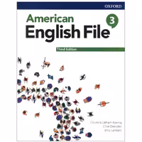 کتاب American English file 3 3rd ، ( کتاب امریکن انگلیش فایل 3 ویرایش سوم ) اندازه وزیری