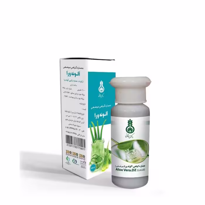 عصاره موضعی آلوئه ورا 100سی سی دکتر زرقانیDr. Zarghani aloe vera topical extract 100cc